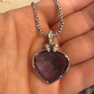 Swarovski Lavender Necklace